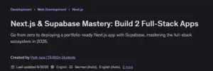 آموزش ساخت و استقرار سایت با Next.js و Supabase از صفر