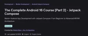آموزش توسعه برنامه های آندروید 16 با Jetpack Compose