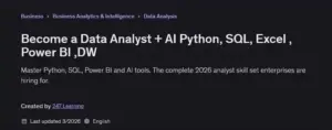 آموزش تحلیل داده با پایتون و Power BI