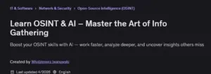 آموزش جمع آموری اطلاعات و OSINT به کمک AI