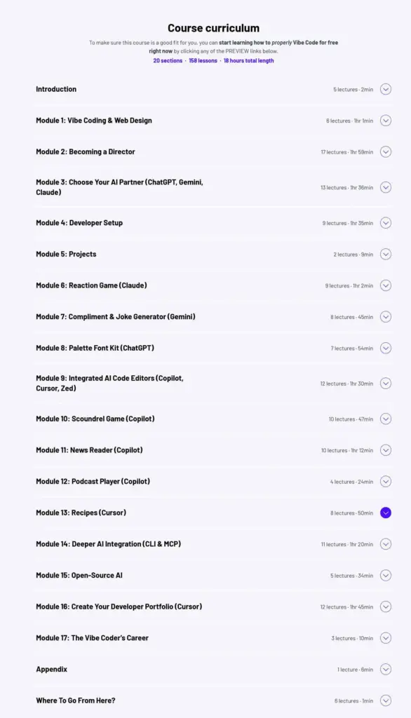آموزش صفر تا صد Vibe Coding از سری ZeroToMastery