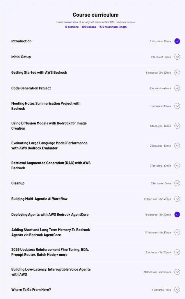  آموزش جامع ساخت برنامه های هوش مصنوعی با Amazon Bedrock