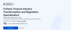 آموزش اصول و مبانی فناوری مالی (FinTech) از سری Coursera