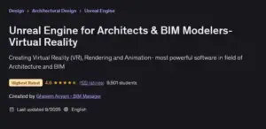 آموزش جامع Unreal Engine برای معماری و BIM