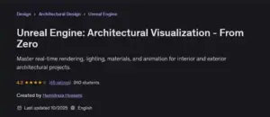 آموزش صفر تا صد طراحی معماری داخلی و خارجی با Unreal Engine