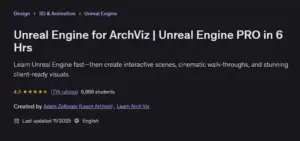 آموزش ساخت انیمیشن‌ های سینمایی و پروژه‌های واقعیت مجازی با Unreal Engine در 6 ساعت