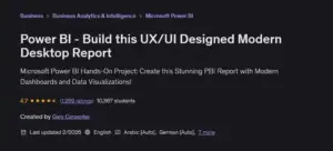 آموزش طراحی داشبورد Power BI با تمرکز بر UI و UX
