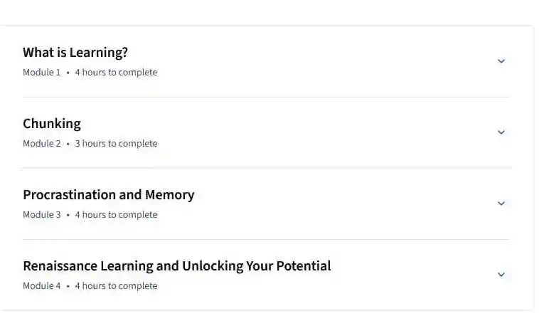 آموزش روش های یادگیری و تکنیک های تقویت حافظه از Coursera