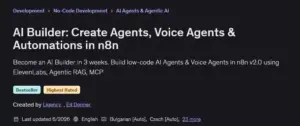 آموزش ساخت ایجنتهای صوتی و خودکار با n8n و ElevenLabs