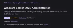 راهنمای جامع مدیریت و استقرار Windows Server 2022