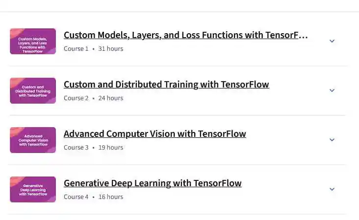 آموزش تکنیک های پیشرفته تنسورفلو (TensorFlow) از سری Coursera
