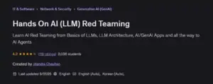 آموزش تخصصی امنیت و ردتیمینگ (Red Teaming) هوش مصنوعی