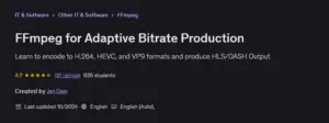 آموزش جامع انکودینگ و استریمینگ ویدیو با FFmpeg