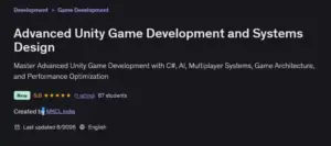 آموزش پیشرفته بازی سازی و طراحی سیستم در یونیتی (Unity)