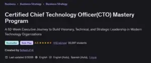 آموزش جامع پرورش مدیر ارشد فناوری (CTO)