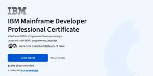 آموزش جامع IBM Mainframe و زبان COBOL از سری Coursera