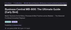 آمادگی آزمون MB-800 مایکروسافت بیزینس سنترال