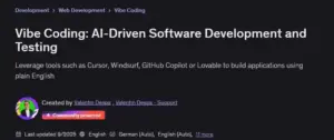 آموزش (Vibe Coding) ساخت نرم‌افزار با هوش مصنوعی Cursor و Windsurf