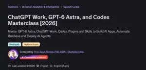 آموزش جامع ChatGPT Work و کدنویسی با Codex